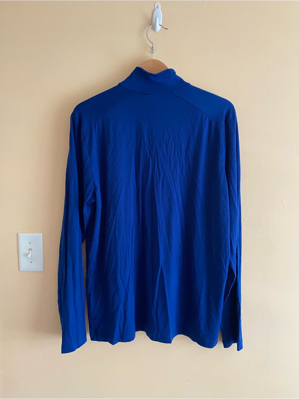 United Colors of Benetton Merino Wool 1/4 Zip Shirts L Lot of 2 - Picture 8 of 15